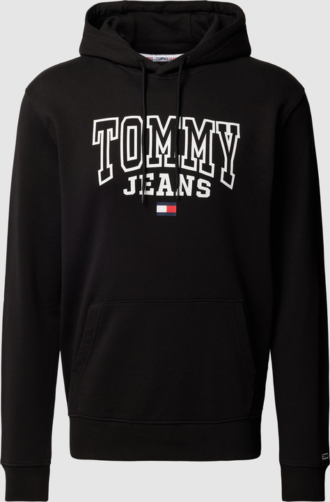Bluza Tommy Jeans w młodzieżowym stylu z bawełny z nadrukiem