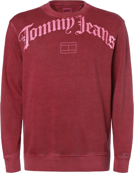 Bluza Tommy Jeans z nadrukiem w młodzieżowym stylu