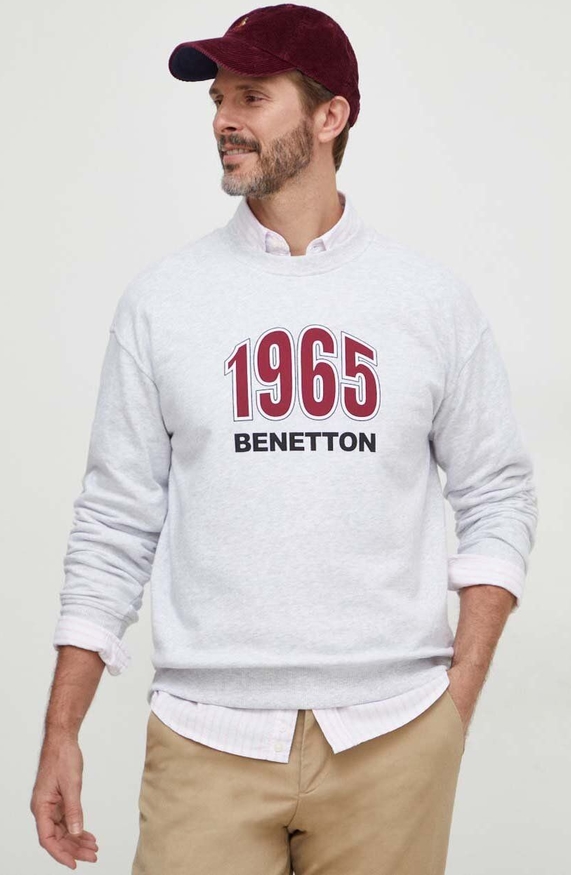 Bluza United Colors Of Benetton w młodzieżowym stylu z nadrukiem