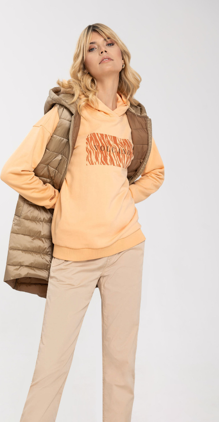 Bluza Volcano z kapturem w młodzieżowym stylu z bawełny