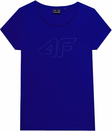 Bluzka 4F w sportowym stylu z okrągłym dekoltem