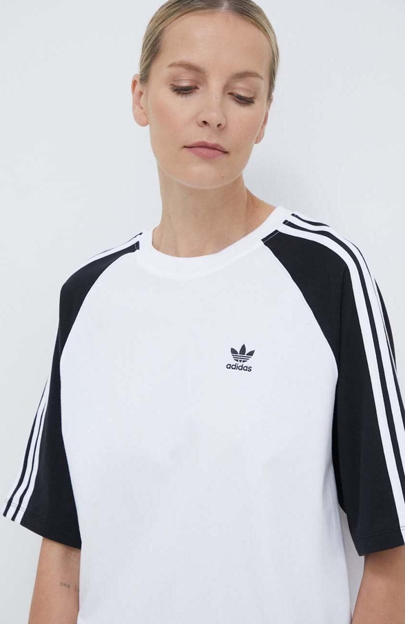 Bluzka Adidas Originals z bawełny
