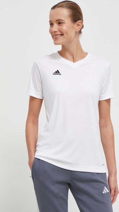 Bluzka Adidas Performance z krótkim rękawem w sportowym stylu