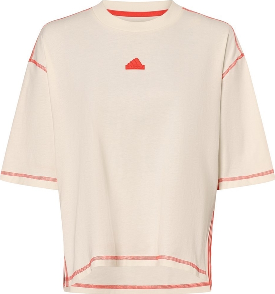 Bluzka Adidas Sportswear z okrągłym dekoltem w sportowym stylu z krótkim rękawem