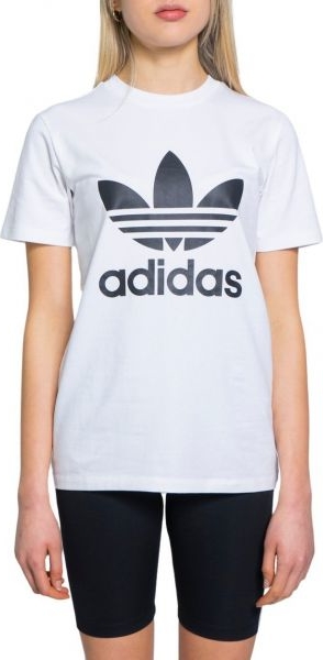 Bluzka Adidas z bawełny w sportowym stylu