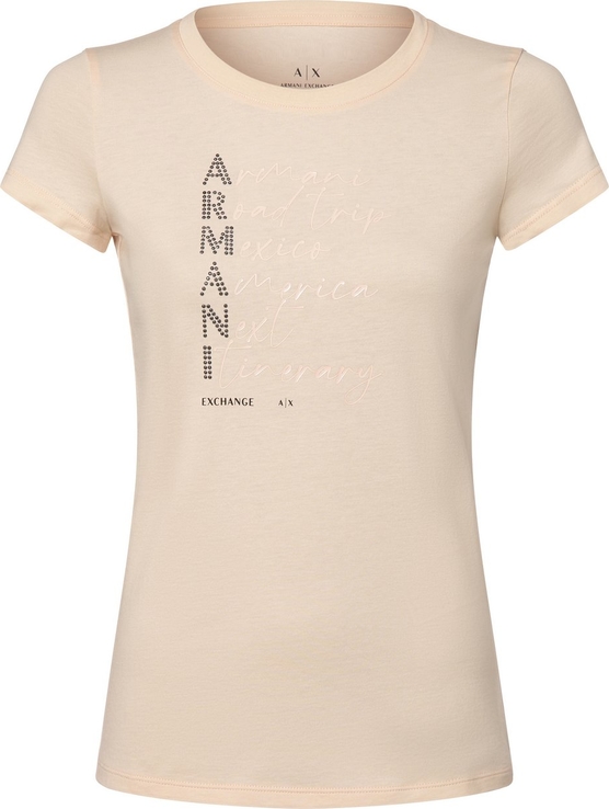 Bluzka Armani Exchange z krótkim rękawem