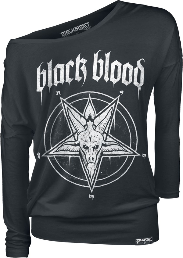 Bluzka Black Blood z długim rękawem