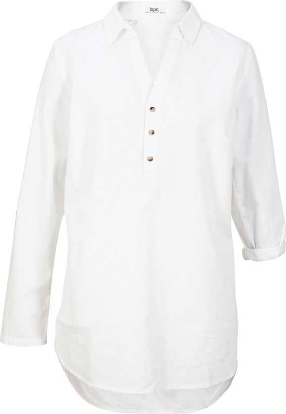 Bluzka bonprix w stylu casual z dekoltem w kształcie litery v