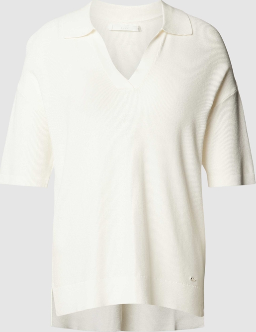 Bluzka Brax z dekoltem w kształcie litery v w stylu casual