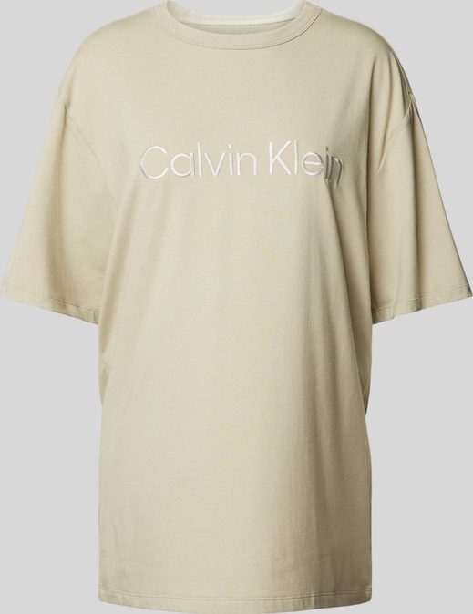 Bluzka Calvin Klein Underwear w stylu casual z krótkim rękawem z bawełny