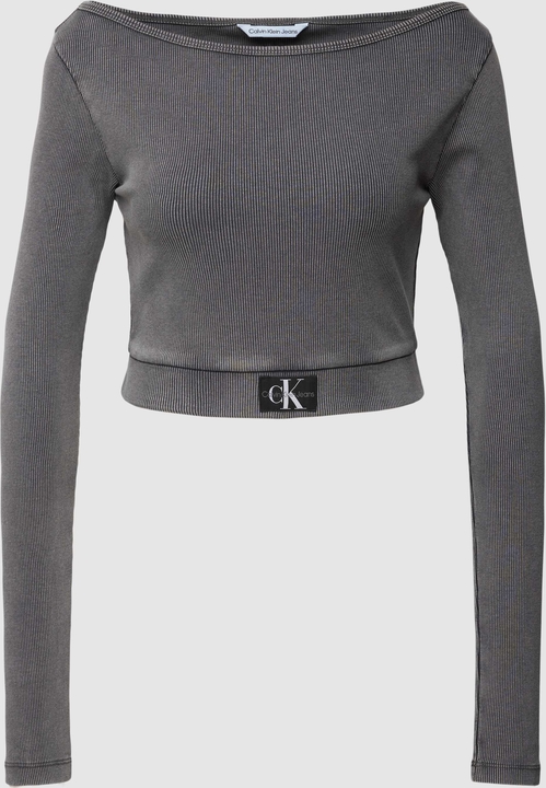 Bluzka Calvin Klein w stylu casual z bawełny