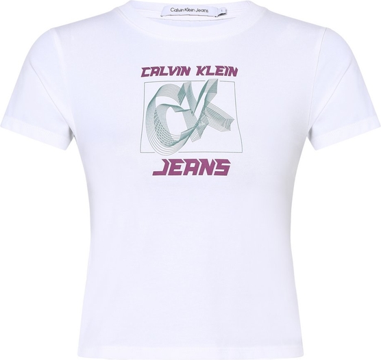 Bluzka Calvin Klein z bawełny