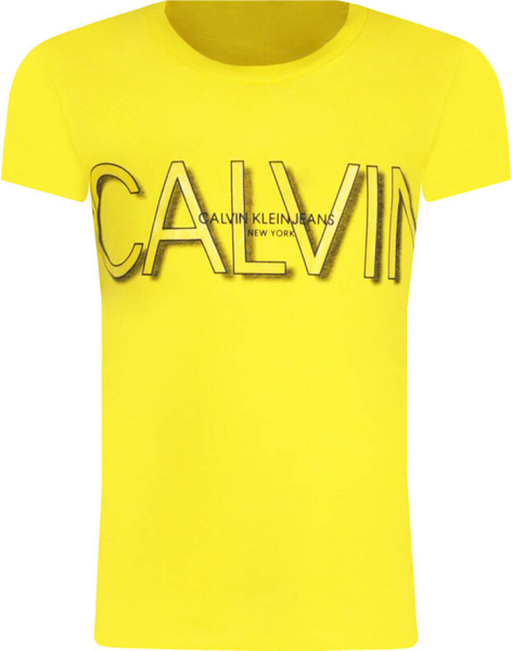 Bluzka dziecięca Calvin Klein z bawełny