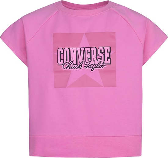 Bluzka dziecięca Converse z bawełny