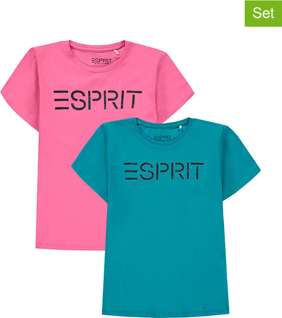 Bluzka dziecięca Esprit dla dziewczynek z bawełny