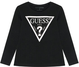 Bluzka dziecięca Guess z długim rękawem dla dziewczynek