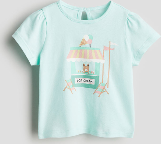 Bluzka dziecięca H & M dla dziewczynek z dżerseju