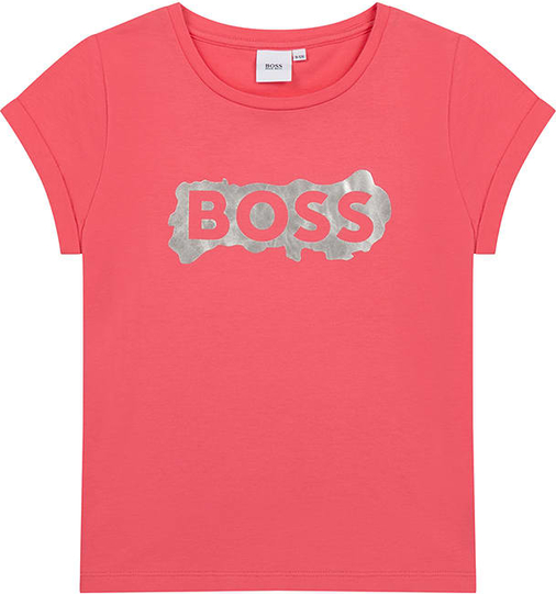Bluzka dziecięca Hugo Boss dla dziewczynek
