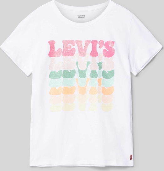 Bluzka dziecięca Levi’s® Kids dla dziewczynek z bawełny