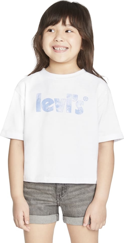 Bluzka dziecięca Levis dla dziewczynek z bawełny