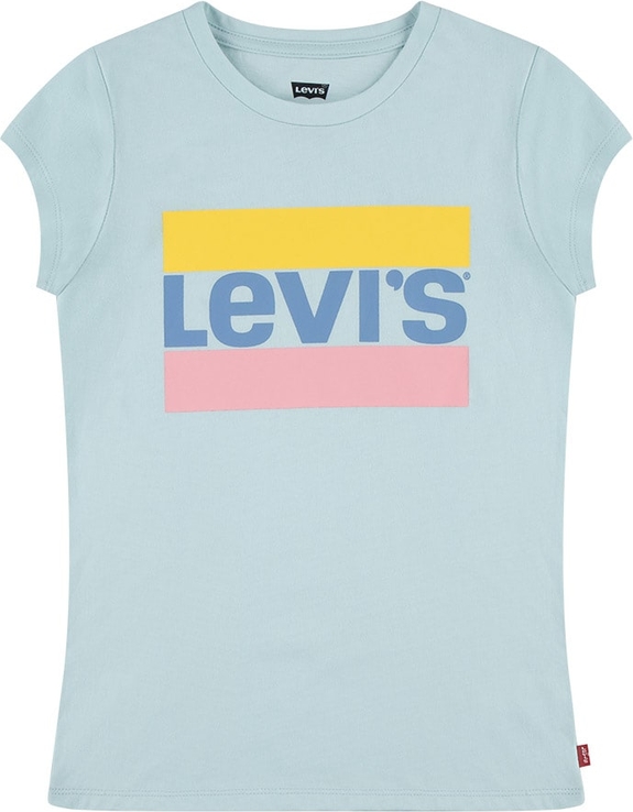 Bluzka dziecięca Levis dla dziewczynek z bawełny