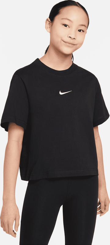 Bluzka dziecięca Nike dla dziewczynek z krótkim rękawem z bawełny