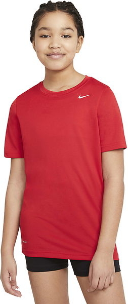 Bluzka dziecięca Nike z krótkim rękawem z bawełny