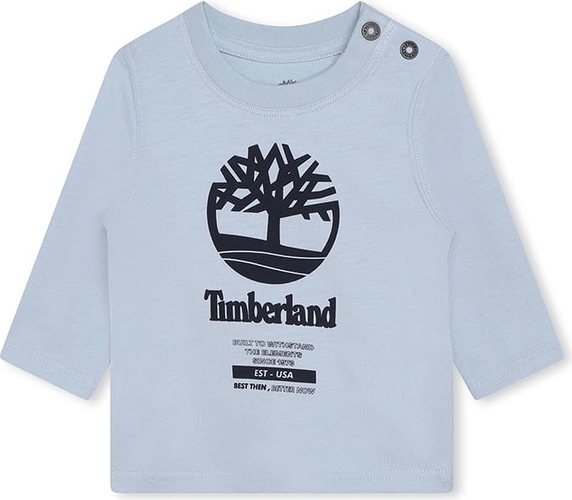 Bluzka dziecięca Timberland dla dziewczynek z bawełny