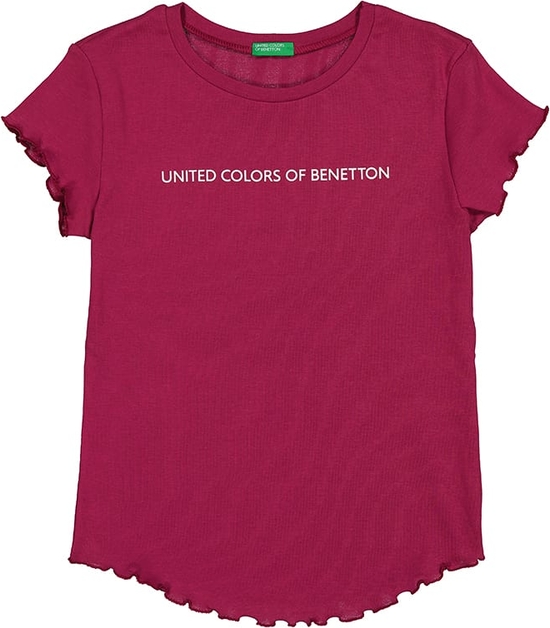 Bluzka dziecięca United Colors Of Benetton z bawełny dla dziewczynek