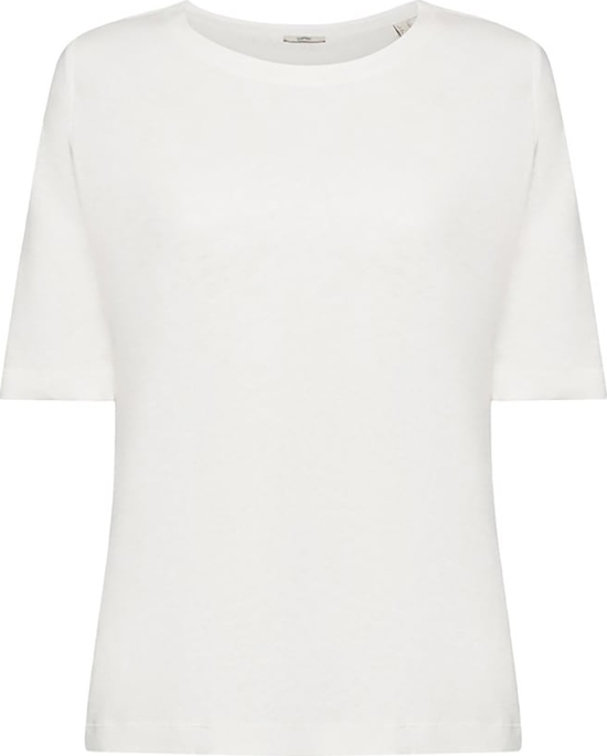 Bluzka Esprit z krótkim rękawem w stylu casual z bawełny