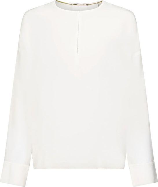 Bluzka Esprit z okrągłym dekoltem w stylu casual z długim rękawem