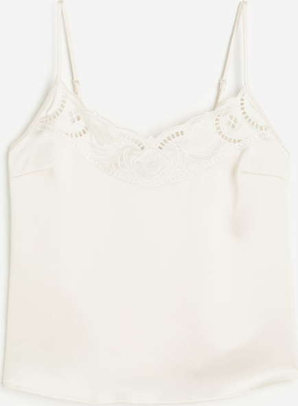 Bluzka H & M na ramiączkach z dekoltem w kształcie litery v