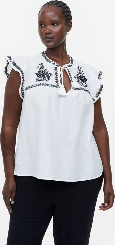 Bluzka H & M w stylu boho z tkaniny