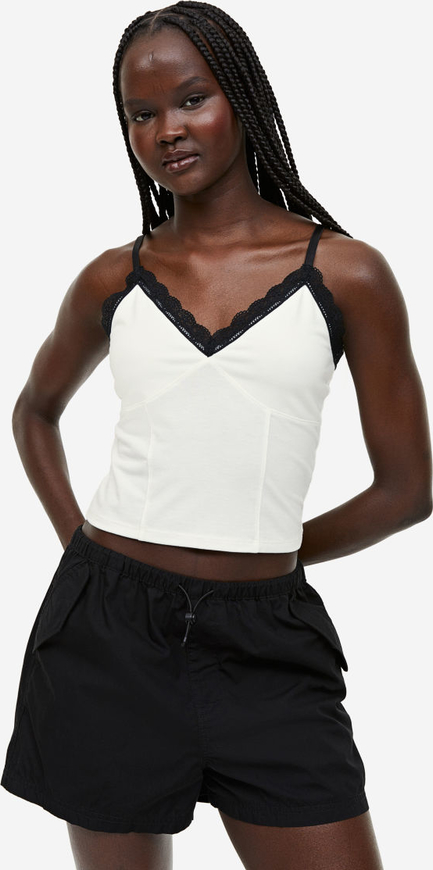 Bluzka H & M w stylu casual na ramiączkach