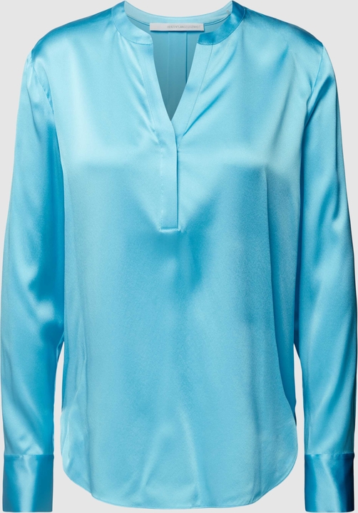 Bluzka Herzensangelegenheit w stylu casual z dekoltem w kształcie litery v z jedwabiu