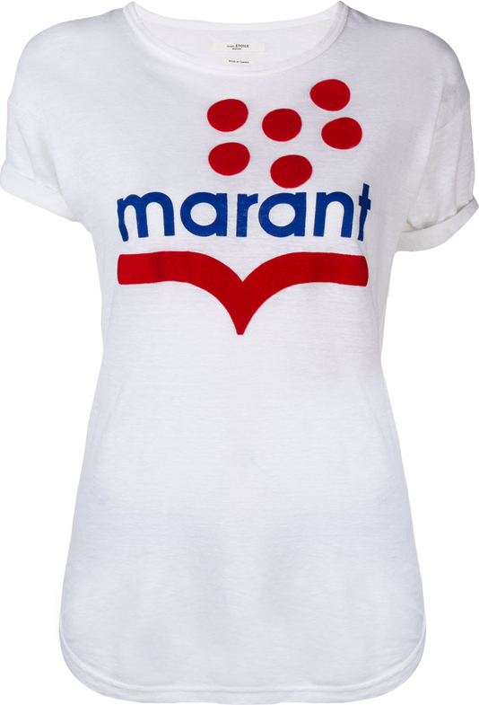 Bluzka Isabel Marant Étoile z krótkim rękawem
