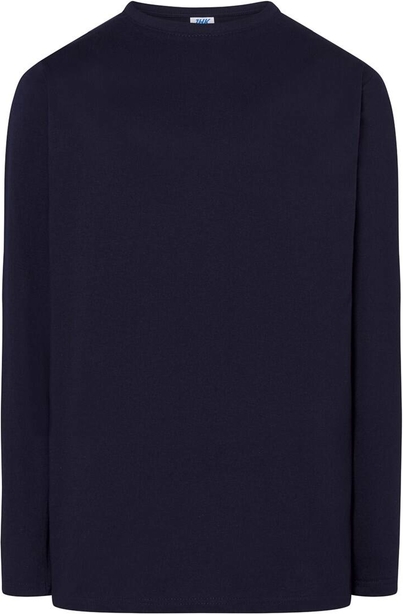 Bluzka JK Collection z bawełny z okrągłym dekoltem w stylu casual