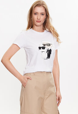 Bluzka Karl Lagerfeld z nadrukiem w młodzieżowym stylu