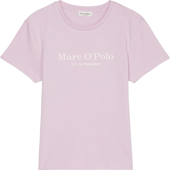 Bluzka Marc O'Polo z okrągłym dekoltem z bawełny w młodzieżowym stylu