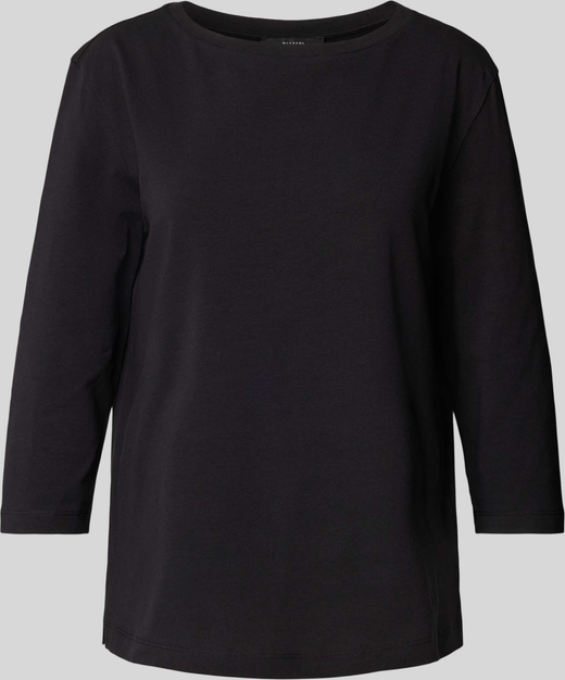 Bluzka MaxMara z bawełny w stylu casual z długim rękawem