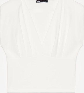 Bluzka Mohito w stylu casual z długim rękawem z dekoltem w kształcie litery v