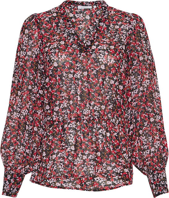 Bluzka Moss Copenhagen z dekoltem w kształcie litery v w stylu casual