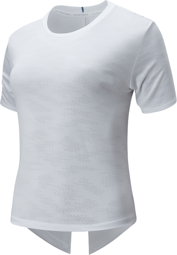 Bluzka New Balance z tkaniny w sportowym stylu