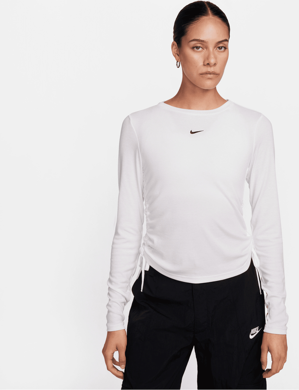 Bluzka Nike z długim rękawem z okrągłym dekoltem