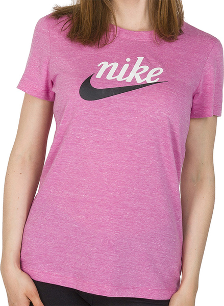 Bluzka Nike z krótkim rękawem z bawełny w sportowym stylu