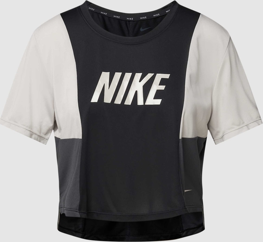 Bluzka Nike z okrągłym dekoltem z krótkim rękawem