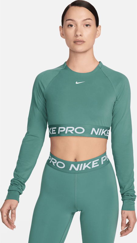 Bluzka Nike z żakardu z okrągłym dekoltem