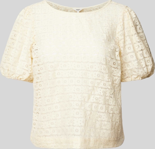 Bluzka Object z bawełny z okrągłym dekoltem