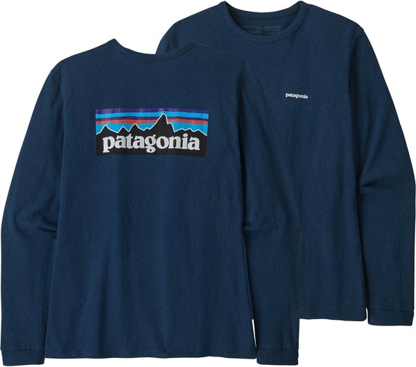 Bluzka Patagonia w stylu casual z okrągłym dekoltem