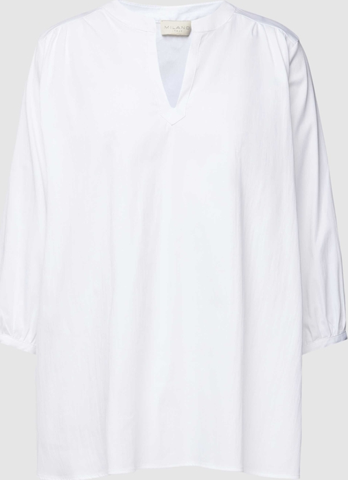 Bluzka Peek&Cloppenburg z dekoltem w kształcie litery v w stylu casual z bawełny
